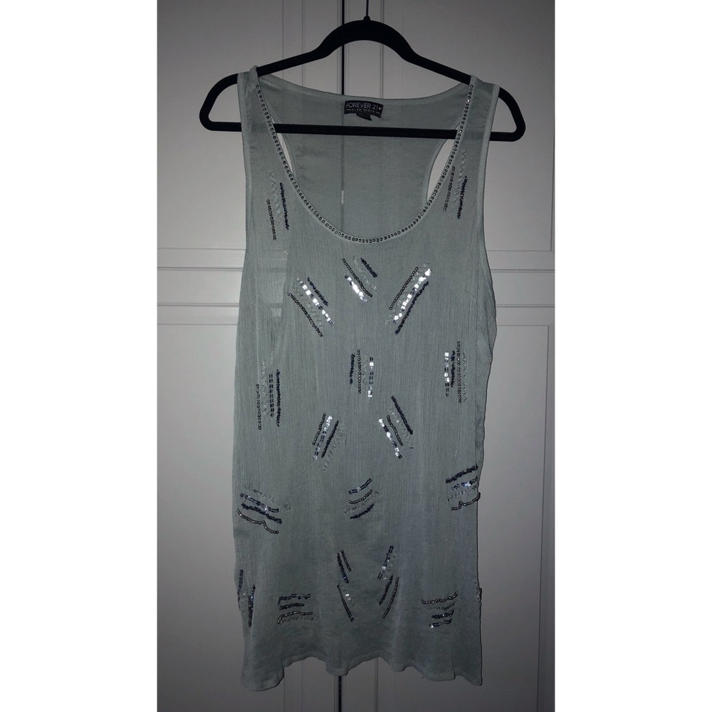 Forever 21 Sheer Top/Tunic
